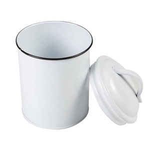 Set di 3 <span class=keywords><strong>Contenitori</strong></span> <span class=keywords><strong>per</strong></span> Cucina in Acciaio al Carbonio Verniciato a Polvere, Multifunzione <span class=keywords><strong>per</strong></span> Conservazione di Tè, <span class=keywords><strong>Zucchero</strong></span> <span class=keywords><strong>e</strong></span> Caffè - Product Image 4