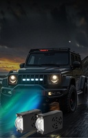 Luces Auxiliares LED con 4 Lentes DRL, Ventilador, Luz de Conducción, Niebla, Trabajo, para Vehículos Todoterreno y Camiones, Nuevos Accesorios de Iluminación para Automóviles