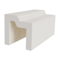 H696 Meuble d'exposition créatif personnalisable en forme de lettres, présentoir commercial pour échantillons, support d'exposition pliable en forme de lettres