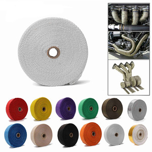 ZUQING - Rollo de tela aislante universal de alta temperatura para escape de motocicleta, para protección y modificación de tuberías - Product Image 2