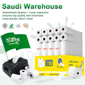 Precio de papel térmico Popular de Arabia Saudita Rollo de papel térmico de calidad virgen 80mm 70mm Caja registradora hasta el recibo - Product Image 6