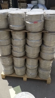 Corde synthétique en PP Manila, 3 brins torsadés, pour la construction, la décoration et l'agriculture, corde en polypropylène Promanila, corde en jute