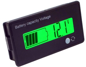 Testeur de capacité de batterie au lithium GY-6D/GY-6S 24V 48V 60V 72V 84V, indicateur pour batteries au plomb-acide - Product Image 1