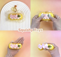 Mainan Baru Simulasi Makanan Buah Krim Bar Squishy Toys Silikon Food-grade Slow-rebound Penghilang Stres Mainan Fidget