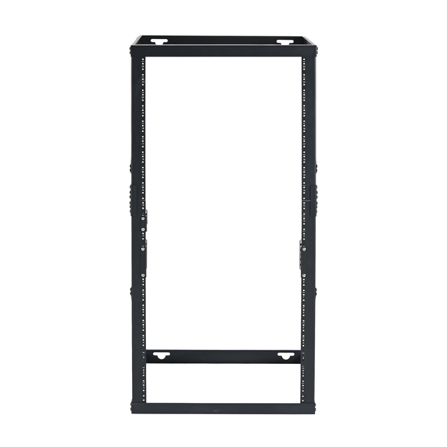 8U/12U/22U Expandable Open-Frame 2-Post Network Cabinet Very Low-Profile Patch-Depth Wall-Mount Rack 19" Wall Mount Bracket