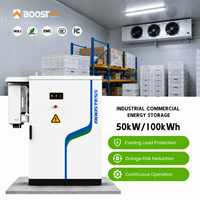 Garansi 5 Tahun 50kwh 100kwh Lifepo4 Tegangan Tinggi Pendingin Udara Sistem Penyimpanan Energi Komersial Industri Kontainer