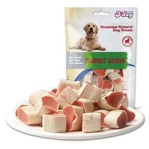 Konijn Sushi O'dog Shandong Supplies Best Selling Voor Dog Treats Natuurlijke Dog Treats Biologische Dog Treats