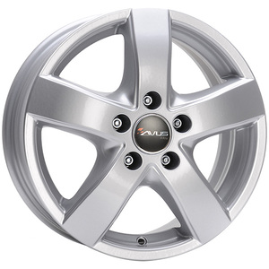 AVUS CERCHI en alliage S.STRONG 6.5x16 5x112 ET 50 HYPER SILVER - Product Image 1