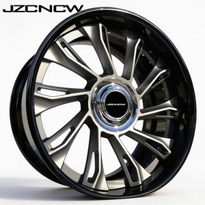 ล้อฟอร์จขอบลึก 2 ชิ้น ขนาด 17-24 นิ้ว 5x120 มม. รุ่น JZCNCW แบบกำหนดเอง สำหรับรถยนต์นั่งส่วนบุคคล RR4 RR21Wraith พร้อมยาง - Product Image 3