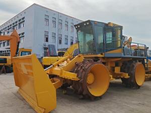 Good Condition Shantui SR28MR Road Compactor Yellow Heavy Duty <b>Roller</b> Equipment For Highway Land Base Compaction Project - Product Image 2