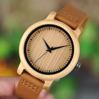 BOBOBIRD Montres de Luxe pour Couples, Bracelet en Cuir Antique, Mouvement à Quartz, Boîtier en Bois, Idéales pour les Amoureux, Tendance et Élégantes
