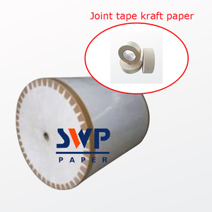 Ruban adhésif en <span class=keywords><strong>papier</strong></span> à revêtement résineux double face personnalisable de 145 g, blanc, perforé, <span class=keywords><strong>pour</strong></span> renforcement <span class=keywords><strong>des</strong></span> <span class=keywords><strong>joints</strong></span> de cloisons sèches - Product Image 2