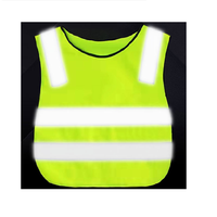 Nouveau Gilet de Sécurité Scolaire Enfant pour Garçons et Filles Personnalisable, Vêtement Réfléchissant 120 g/m² pour Maternelle et Adolescents