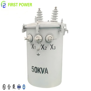 ANSI規格 10KVA 15KVA 50KVA 100KVA 167KVA 単相柱上型高電圧変圧器（産業用） - Product Image 1