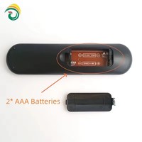 Control Remoto Inteligente IR de 33 Botones, Negro, de Plástico ABS, con Código Variable, para Android TV BOX, Producto Personalizable de Fábrica