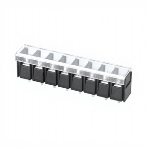 Multiple Repurchase 300V 30A KF48C/CM-9.5mm Barrier Connectors <b>Terminals</b> With Nickel-Plated Copper 22-12AWG Black 2-24Poles - Product Image 1
