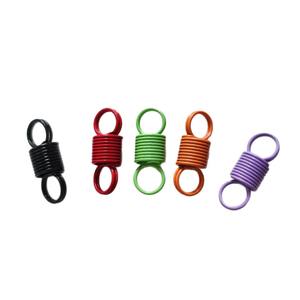 Accesorios de llavero en espiral coloridos, llaveros multicolores surtidos en forma de resorte para bolsos, manualidades DIY, regalo diario, gestión de llaves - Product Image 4