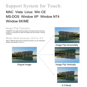 Feelworld Fw6669aht 7 Inch 800X480 Industriële Tft Lcd <span class=keywords><strong>Touch</strong></span> <span class=keywords><strong>Screen</strong></span> Monitor Met <span class=keywords><strong>Hdmi</strong></span> Vga Video Audio Ingangen Oem Fabriek Direct - Product Image 5