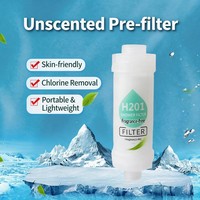 Filtre de Douche Aromathérapie Parfum Lait ABS Déchloration Purification de l'Eau Soin de la Peau Salle de Bain Cuisine
