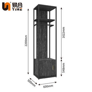 ชั้นวางแสดงเสื้อผ้าหรูหราทันสมัยสำหรับโชว์รูมเสื้อผ้าใหม่2025 - Product Image 3