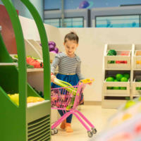 Peralatan Taman Bermain Dalam Ruangan untuk Balita yang Dapat Disesuaikan Secara Keseluruhan, Rumah-rumahan Mini, Permainan Peran Interaktif, Set Permainan Anak-anak, Rumah-rumahan untuk Bermain Pura-pura