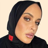 Gorros Musulmanes Elásticos Lisos con Logotipo de Holanda, Gorro Interior Instantáneo para Hijab, Gorro Islámico para Mujer