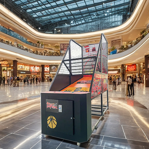 Máquina de juego de tiro de baloncesto callejero de estilo regular deportivo de entretenimiento con monedas para interiores - Product Image 5