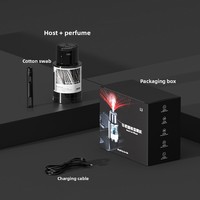 Pulvérisateur automatique de parfum intelligent Star Top, diffuseur d'aromathérapie en verre pour voiture et diffuseur d'huiles essentielles de parfum pour voiture