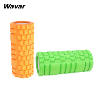 Rouleau en mousse haute densité, grille souple en EVA, rouleau en mousse creux pour le fitness, le yoga, le massage musculaire, pour l'exercice