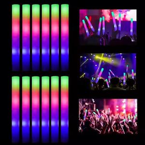 Hot Sale Multi-Color <b>LED</b> <b>Light</b> up Durable Battery Powered Foam <b>Sticks</b> Party Concert Cheering Supplies for Outdoor Decorations - Product Image 2