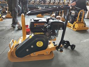 8,2kn 68 кг бензиновый двигатель, виброуплотнительная машина для асфальтовой почвы, маленькая Вибрирующая пластина, уплотнитель вибрирующей пластины - Product Image 4