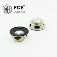 Haut-parleur rond large bande FCE 31 mm 3Ω 4W pour contrôle d'accès/terminal de conférence/appel médical/dispositif vocal intelligent |   Personnalisation OEM