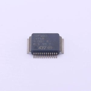 MCU STM32F ARM Cortex M3 RISC de 32 bits, 16KB Flash, 2.5V/3.3V, 48 pines, LQFP en bandeja - Bandejas STM32F100C4T6B - Product Image 1