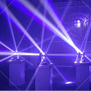 Lumière laser à tête mobile à faisceau rouge pour la boîte de nuit DJ lumière principale mobile à laser stroboscopique à double faisceau - Product Image 6