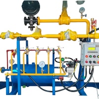 Sistema de Precalentamiento de Vapor con Plataforma de Descompresión de Tres Etapas para GNC de Alto Flujo (15000 Nm/h), Certificado ATEX, Acero al Carbono a Presión