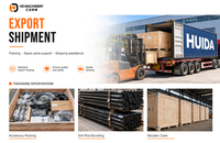 Machine de forage de puits d'eau montée sur camion HRT-280, profondeur 280m, diamètre 325mm, moteur diesel Yuchai pour entrepreneurs