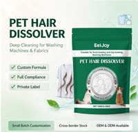Poudre Dissolvante pour Poils d'Animaux, Désodorisant pour Linge, Élimine les Poils d'Animaux pour Machine à Laver
