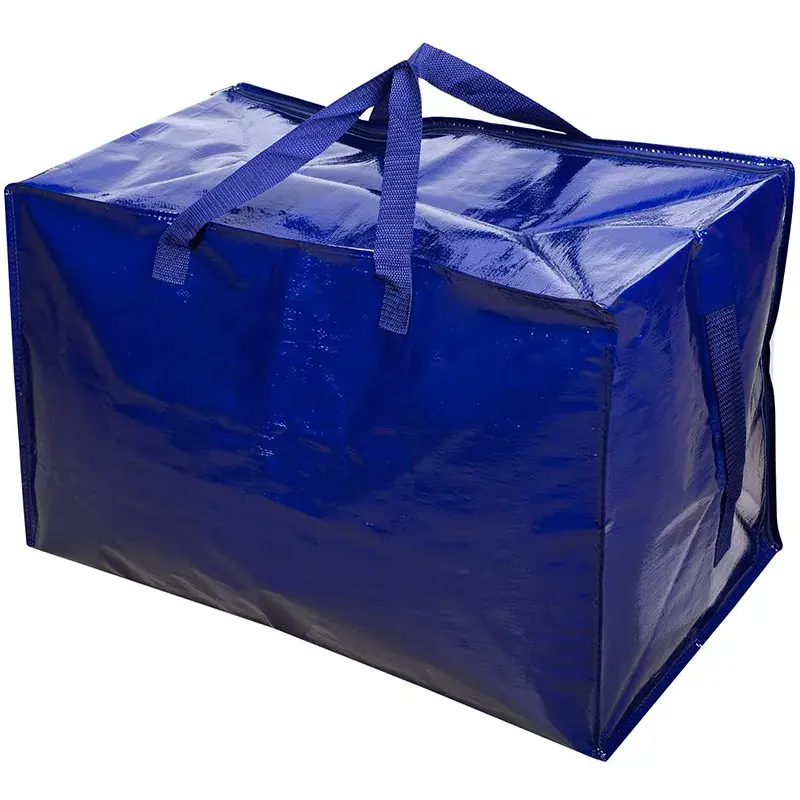 Custom Waterdichte Heavy Duty Oversized Extra Grote Grote Gelamineerd Bagage Opslag Bewegende Zak