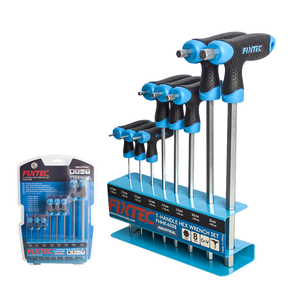 Juego de Llaves Allen con Mango en T FIXTEC de 2-10 mm, 8 Piezas, CRV, Herramienta Manual de Reparación, FHHK4008 - Product Image 1