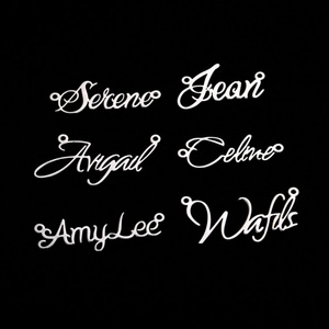 Fashion Stainless Steel Jewelry Personalized <b>Name</b> Letter Necklace Custom logo Gold Plated Necklace - Product Image 2