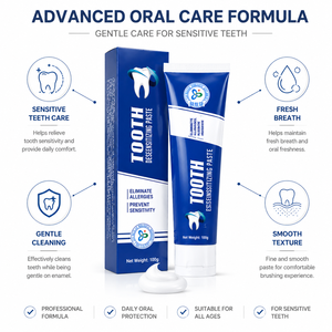 <span class=keywords><strong>Dentifrice</strong></span> <span class=keywords><strong>blanchissant</strong></span> désensibilisant de fabrication interne avec formule au fluor, anti-caries, renforce l'émail, soulage - Product Image 4