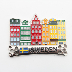 Lembrança Finlândia Estocolmo Suécia Dinamarca Noruega Ímã do refrigerador - Product Image 4