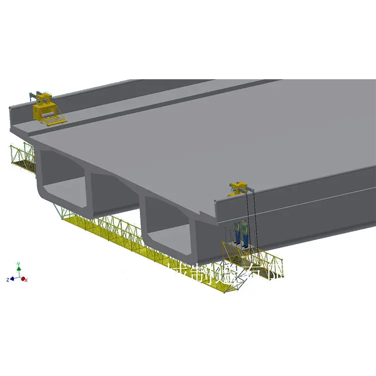 교량 강한 방위 수용량 긴 작동 길이 강철 일 플랫폼, 공중 일 플랫폼
