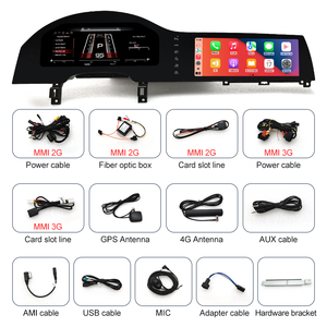 STWEI Convient pour Audi Q7 05-15 Tableau de bord de 12,3 pouces + Écran Android de 10,25 pouces Double écran Cockpit virtuel <span class=keywords><strong>Autoradio</strong></span> - Product Image 6