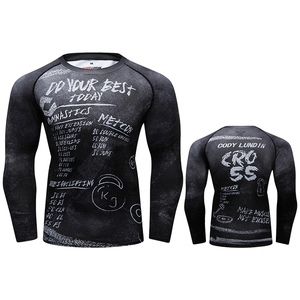 Vêtements de sport Cody Lundin Fitness Wear, vêtements de sport pour hommes, t-shirt de sport, logo personnalisé, rashguard - Product Image 4