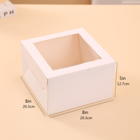 Boîte d'emballage de biscuits saisonnière sur mesure, boîte à biscuits en carton pliable de qualité alimentaire biodégradable pour offrir en cadeau