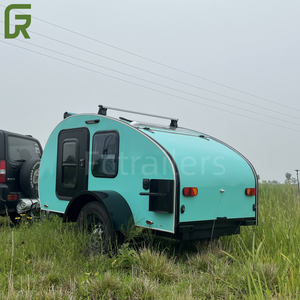 Pequeños remolques todoterreno recreativos para 2 personas resistentes con cocina Tiny House on Wheels - Product Image 1