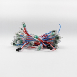 Đa màu RGB <span class=keywords><strong>LED</strong></span> <span class=keywords><strong>Pixel</strong></span> ánh sáng ws2811 DC5V-24V IP68 không thấm nước 50 đếm một Strand thông minh <span class=keywords><strong>pixel</strong></span> chuỗi ánh sáng - Product Image 2