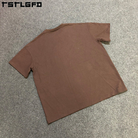 Camisetas de Hombre al por Mayor, Tejidas con Algodón Orgánico 100%, 300g, Resistentes al Encogimiento, Ecológicas, de Alta Calidad, Corte Regular
