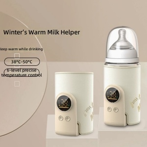 Funda Aislante para Biberones, Calentador de Leche en Polvo, Calentamiento a Temperatura Constante, Batería de Larga Duración, Taza Calentadora para Bebés - Product Image 1